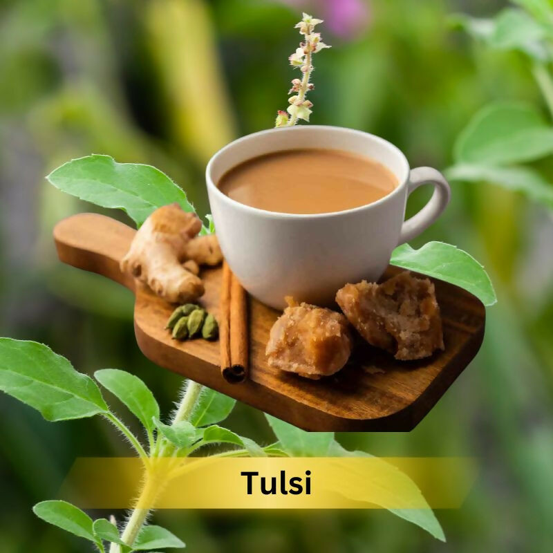 Naivedyam Classic Tulsi Flavour Jaggery Tea - Distacart
