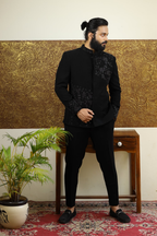 Chival Bandhgala Designer Men's Indo Western by Hilo Design