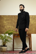 Chival Bandhgala Designer Men's Indo Western by Hilo Design