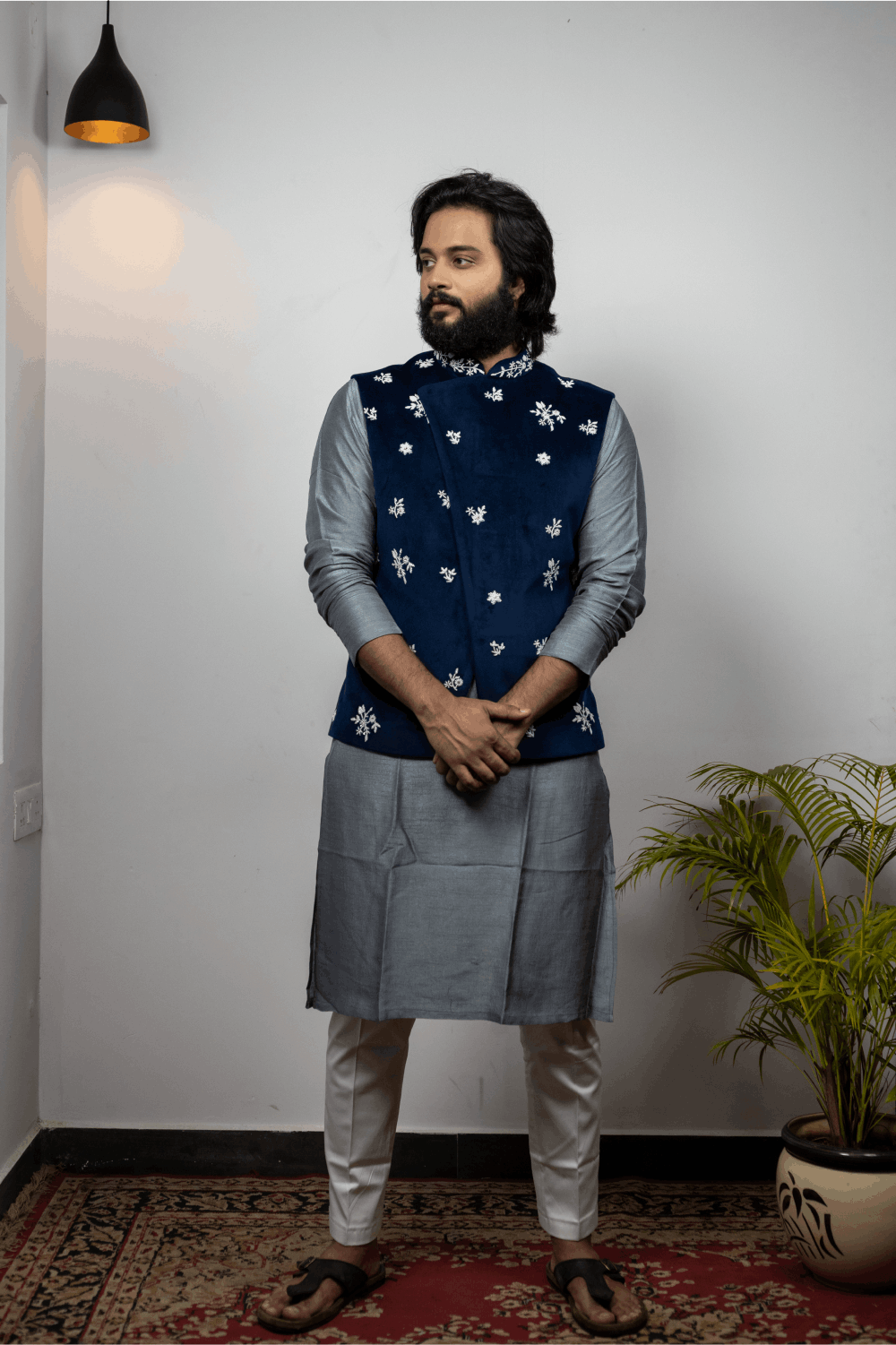 Raunchy Designer Men's Nehru Jacket by Hilo Design