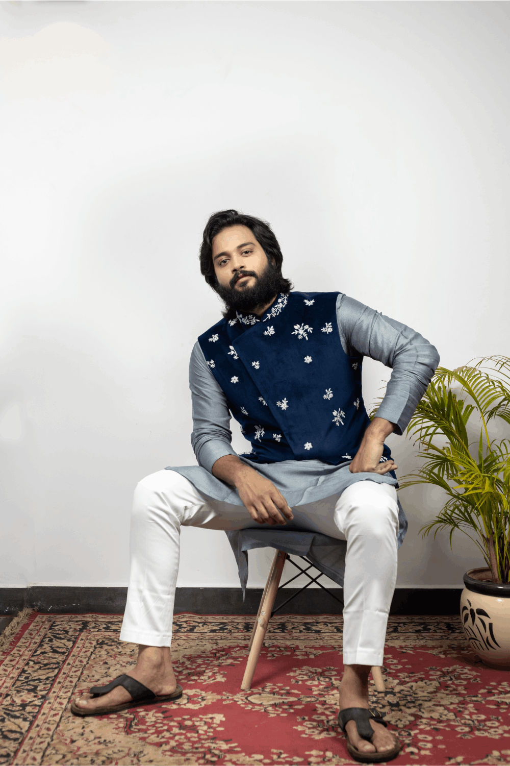Raunchy Designer Men's Nehru Jacket by Hilo Design