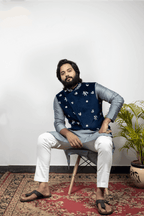 Raunchy Designer Men's Nehru Jacket by Hilo Design