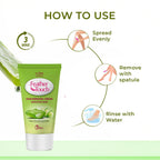VI-JOHN Feather Touch Cucumber & Aloevera Hair Removal Cream for Women for Sensitive Skin Suitable for Legs, Underarms, Bikini Line, Arms - Distacart