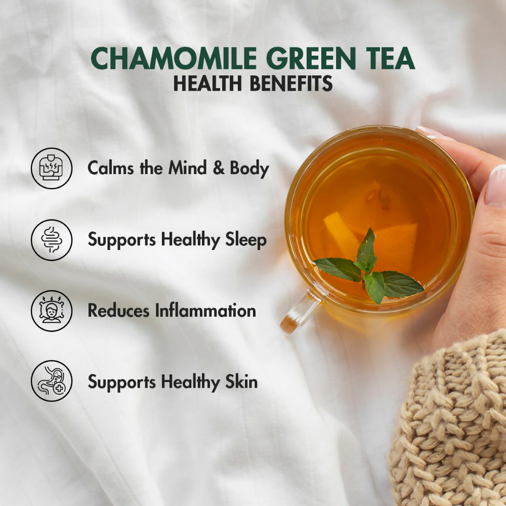 Tea Treasure Chamomile Loose Leaf Green Tea - Distacart