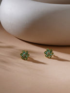 stone stud (mint green ) - Ruby Raang - Distacart