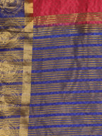 Kalamandir Bnarasi Silk Blend Pink Pashmina Saree