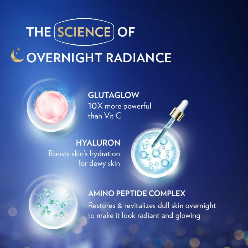 Vaseline Gluta-Hya Overnight Radiance Serum-In-Lotion With Amino Peptide & Gluta Glow - Distacart