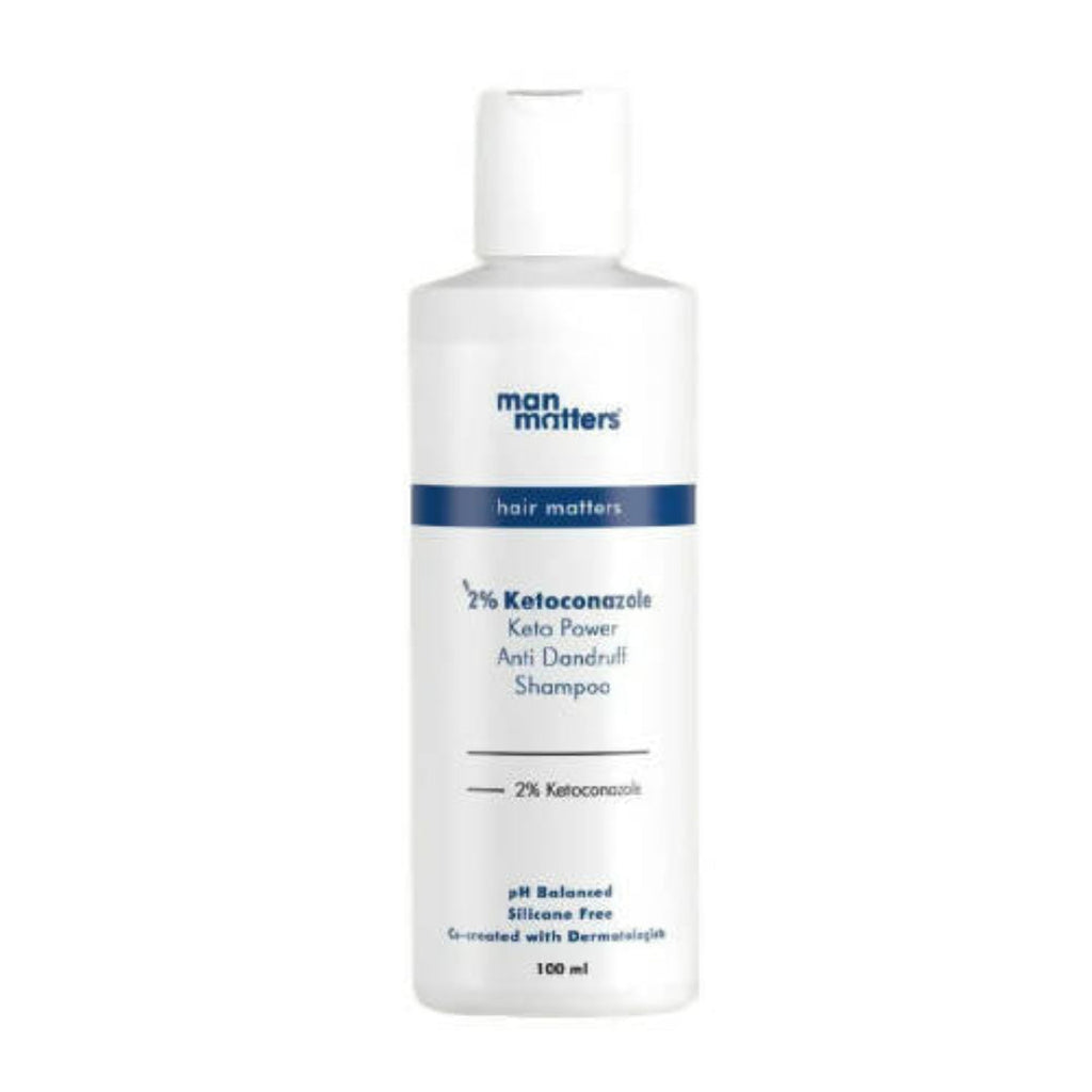 Man Matters 2% Ketoconazole Anti Dandruff Shampoo, Cruelty Free, Vegan, No Side Effects