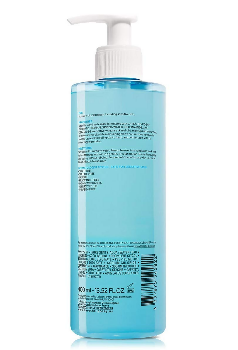 La Roche-Posay Toleriane Purifying Foaming Cleanser