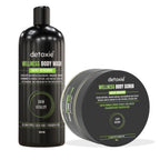 Detoxie Wellness Body Wash & Body Scrub Combo - Distacart