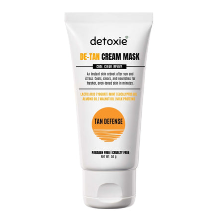 Detoxie Detan Cream Mask with Mint & Yogurt