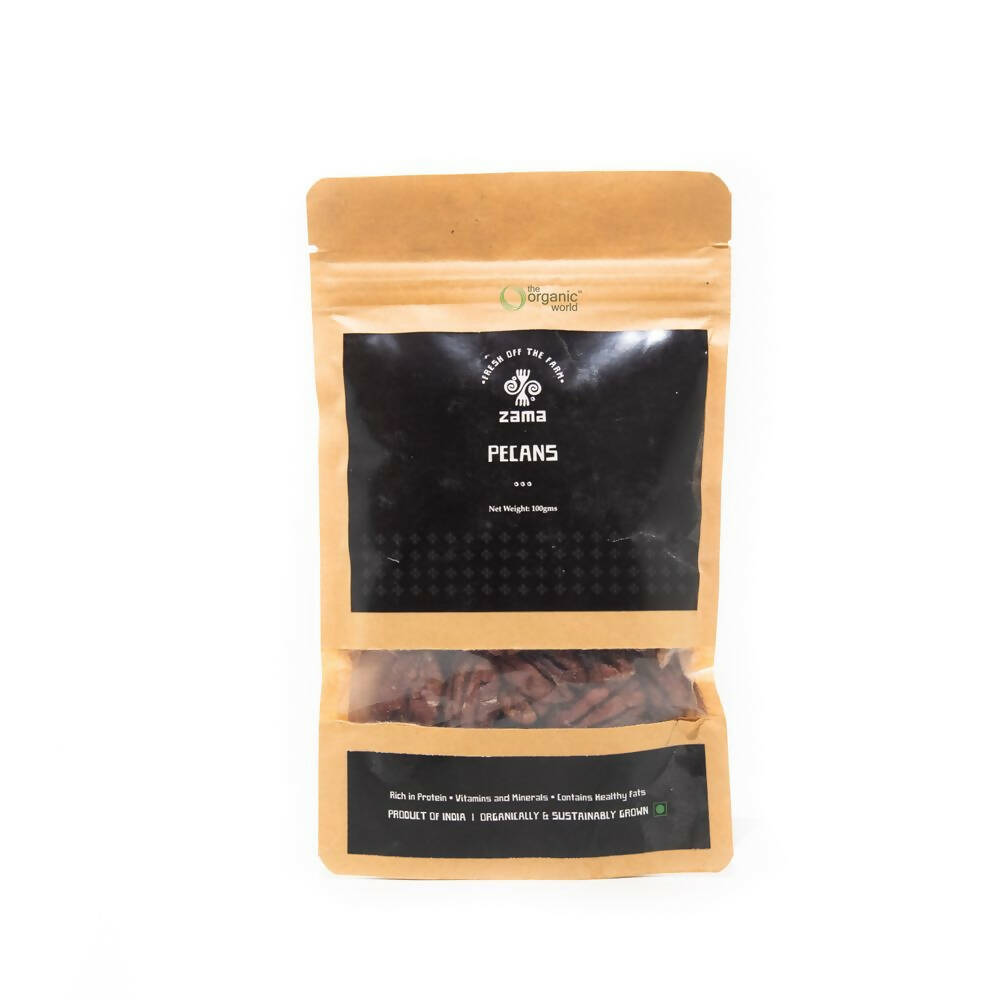 Zama Organics Pecan Nuts - Distacart