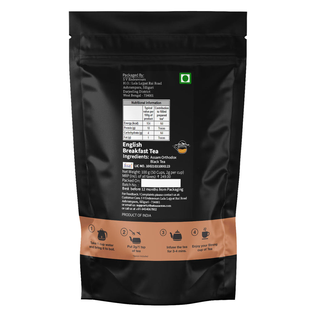 Tea Sense English Breakfast Tea - Distacart