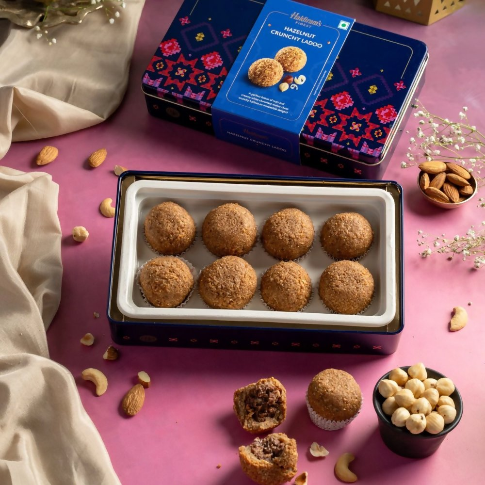 Haldiram's Hazelnut Crunchy Ladoo - Distacart