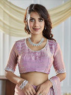kasee Embellished Beads and Stones Pure Silk Saree - Distacart