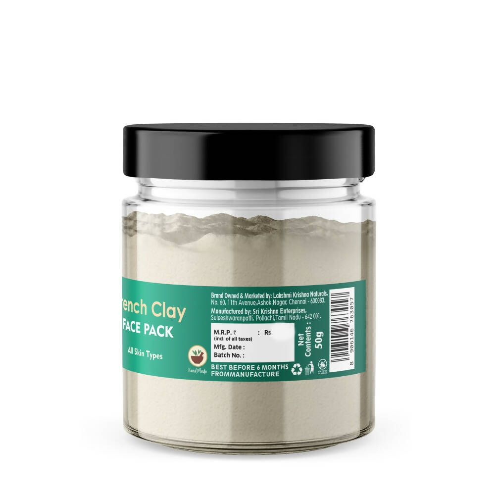 Lakshmi Krishna Naturals French Clay Face Pack
