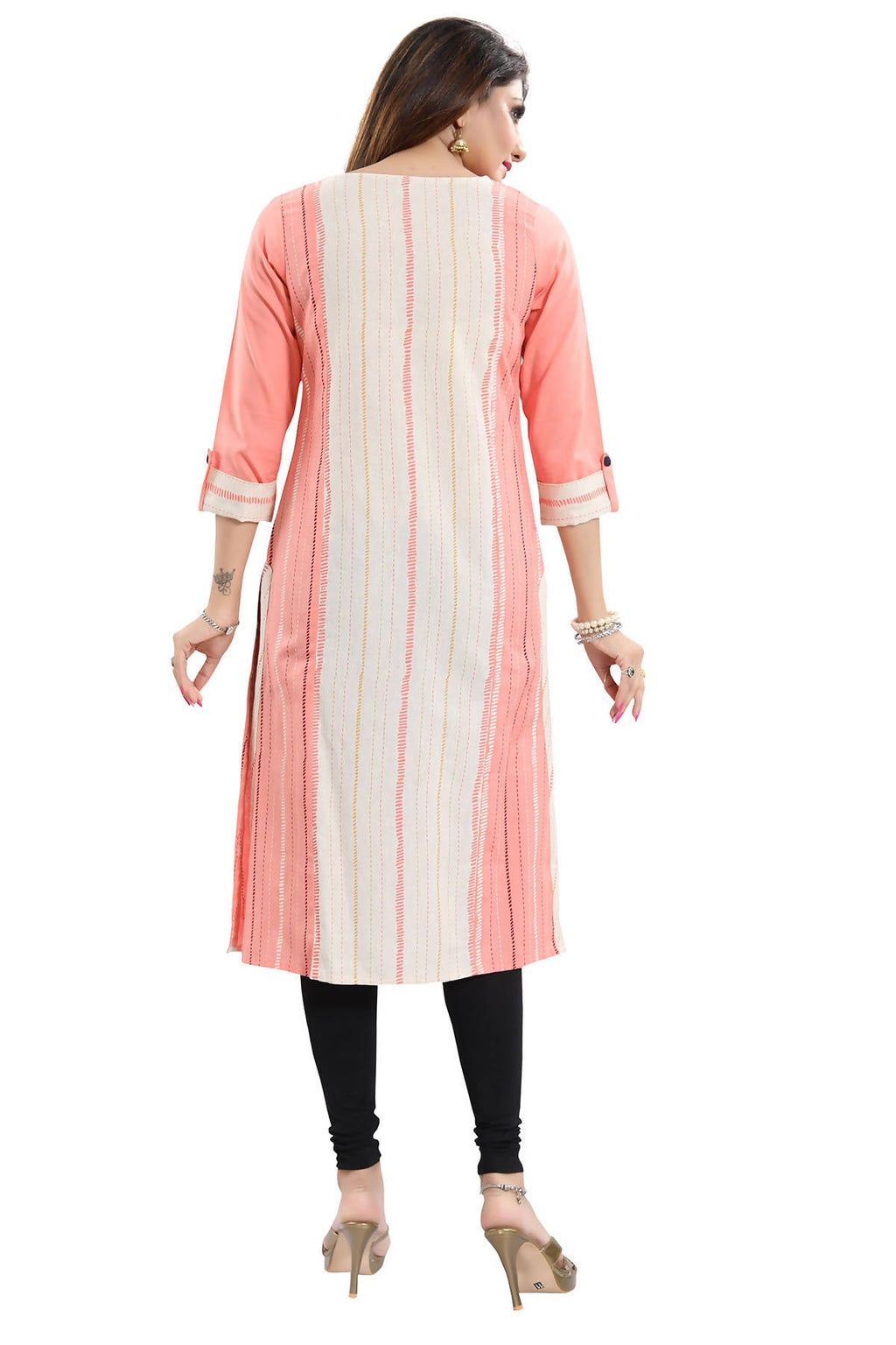 Snehal Creations Tantalising Tomato Cotton Printed Tunic For Everyday Wear - Distacart