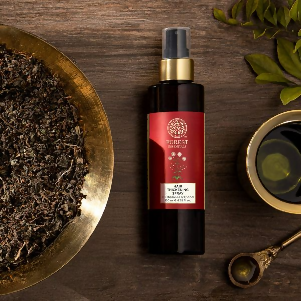 Forest Essentials Hair Thickening Spray Bhringraj & Shikakai - Distacart