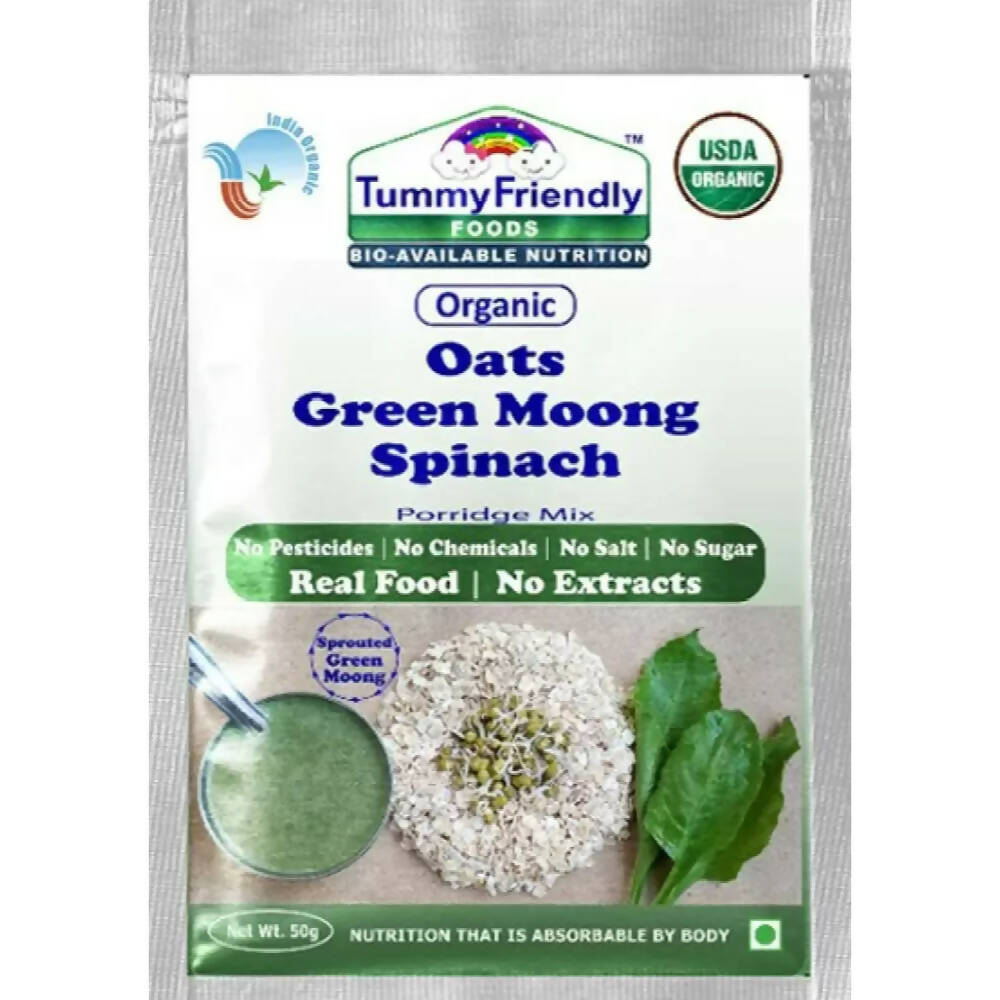 TummyFriendly Foods Certified Stage3 Porridge Mixes Trial Packs - Ragi, MultiGrain, Oats, Sathu Maavu for 8 Months Old Baby - Distacart