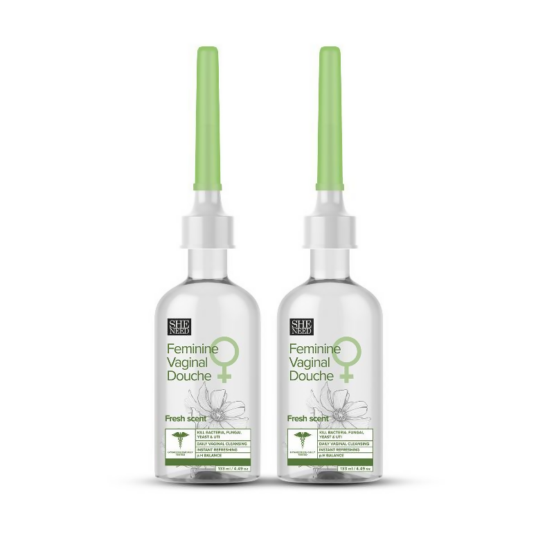 SheNeed Feminine Vaginal Douche-Fresh Scent- With Ph-3.5