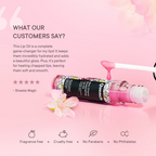 Quench Illuminating Lip Oil with Cherry Blossom & Pearl Extracts For Shiny Hydrated Lips