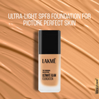 Lakme Invisible Finish Full Coverage Liquid Foundation SPF 8 - Shade 01