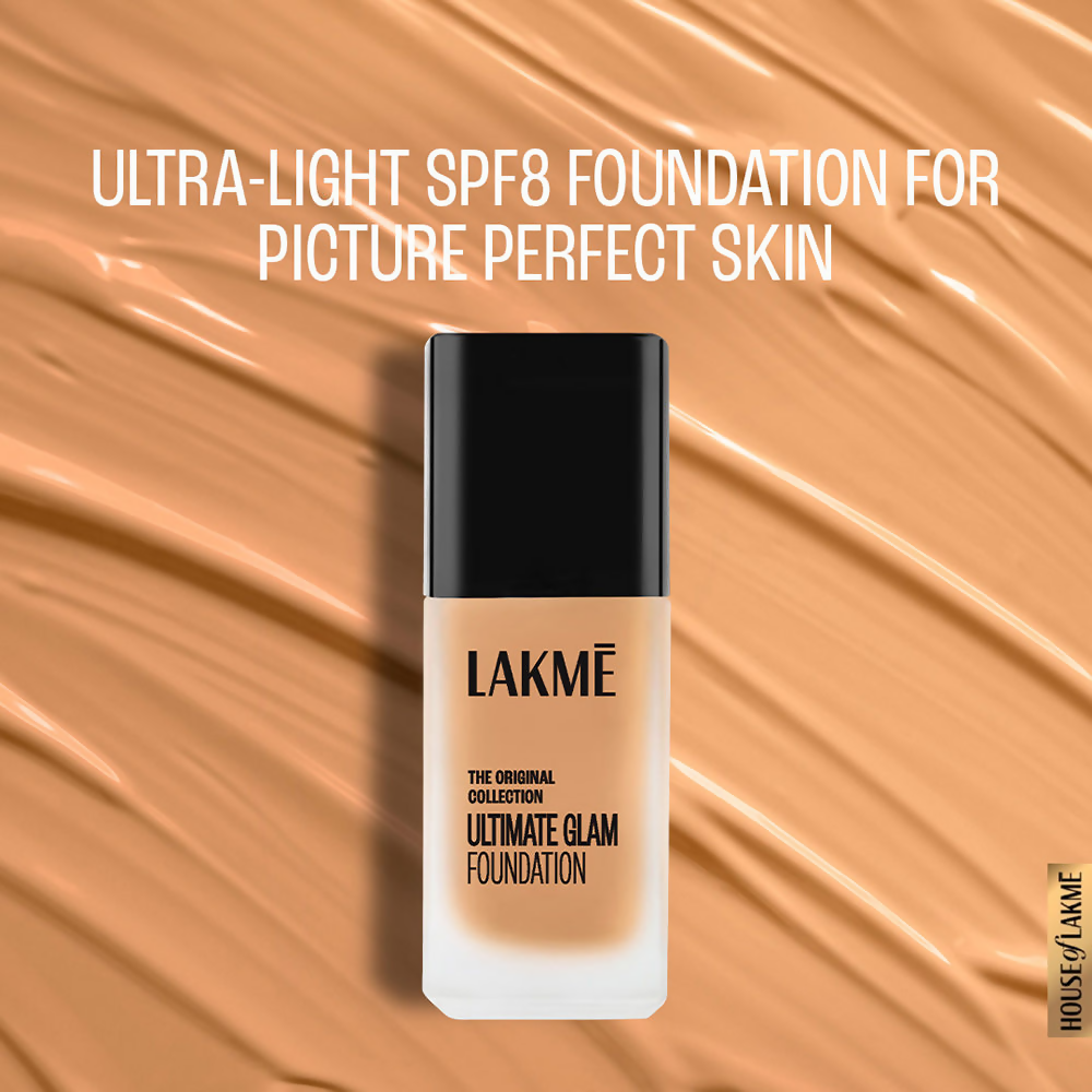 Lakme Invisible Finish Full Coverage Liquid Foundation SPF 8 - Shade 01