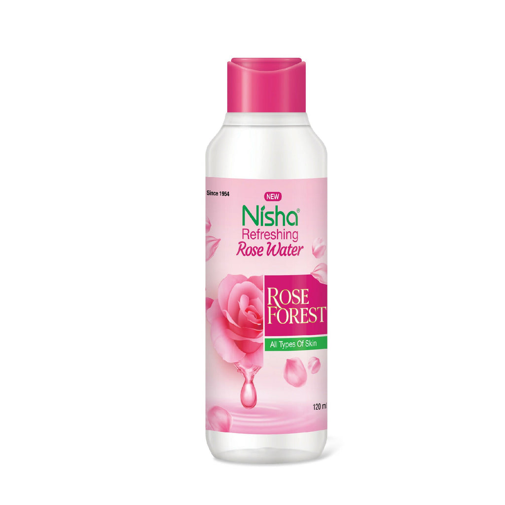 Nisha Refreshing Rose Water For Face - Distacart