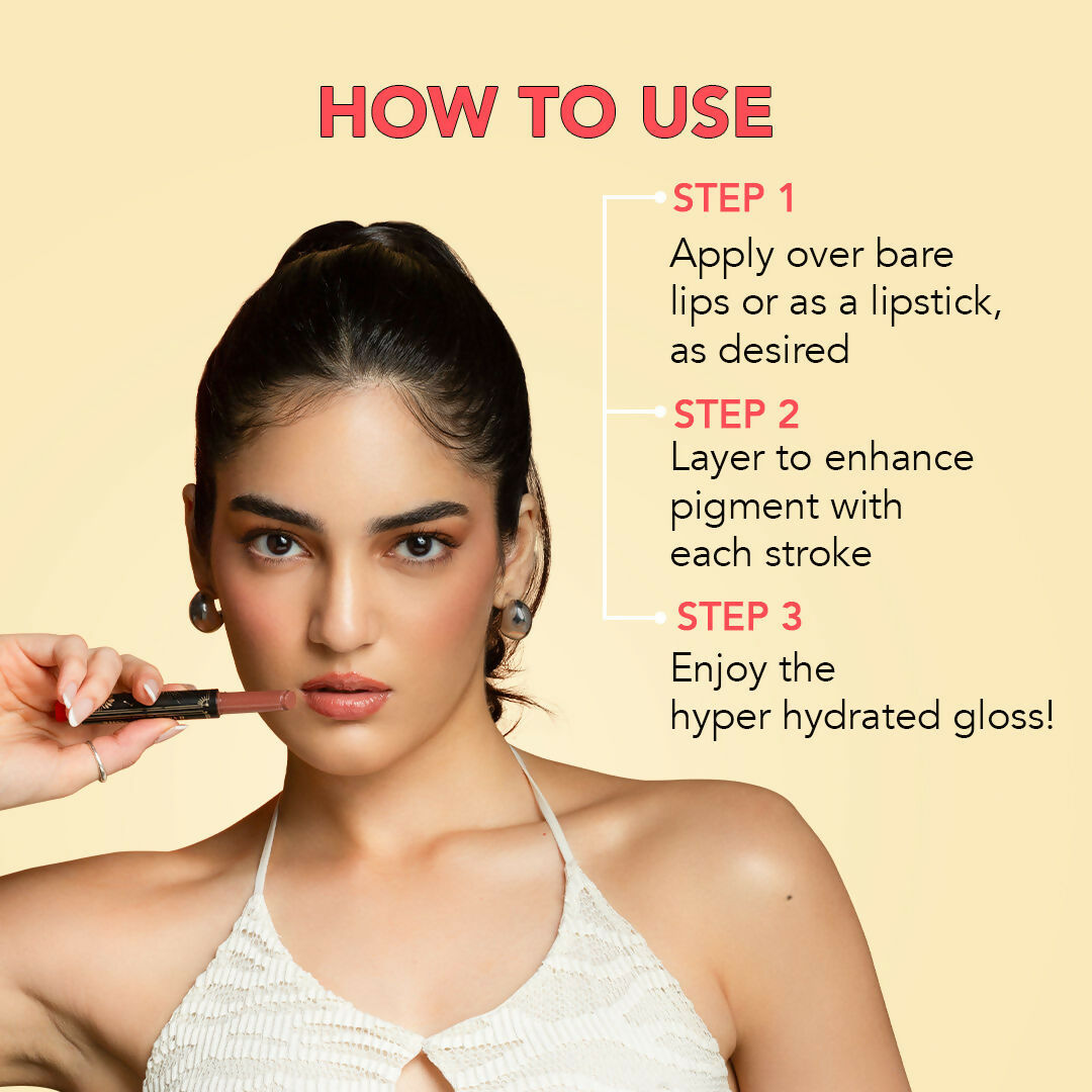 LoveChild By Masaba Gupta Shooting Star Hyper Hydrating Gloss Balm - Fireball