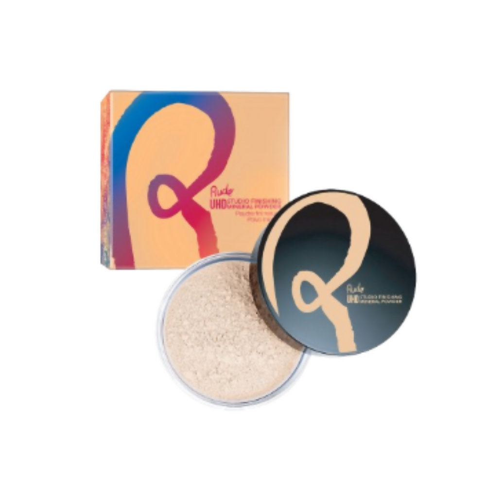 Rude Cosmetics Ultra High Definition Studio Finishing Mineral Powder - Banana