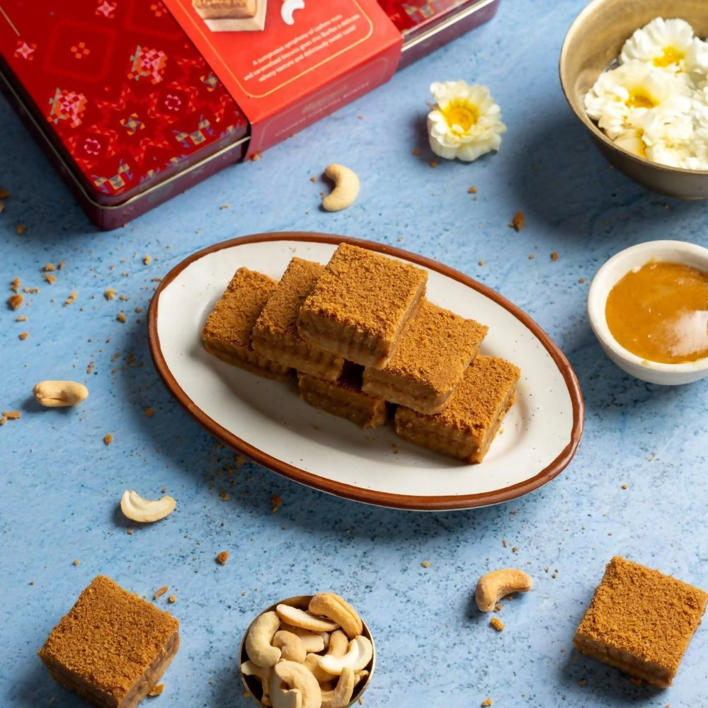 Haldiram's Cashew Caramel Burfee - Distacart