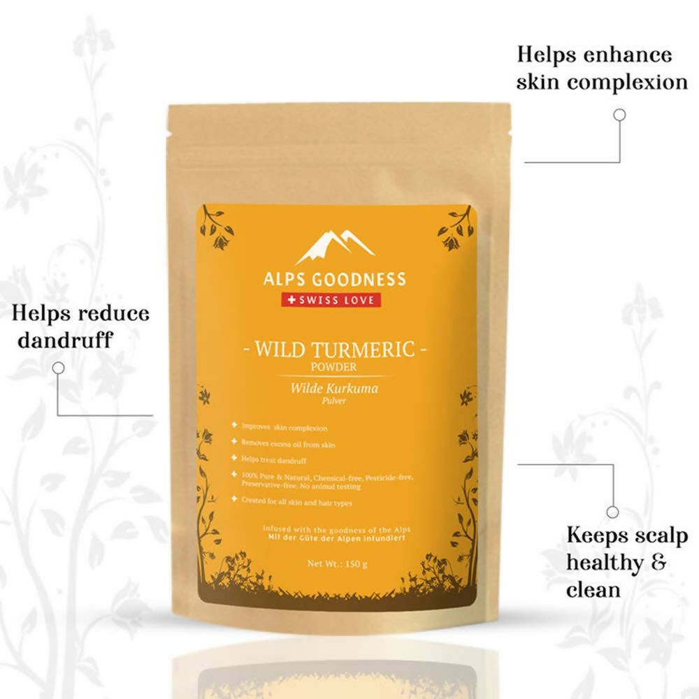 Alps Goodness Wild Turmeric Powder - Distacart