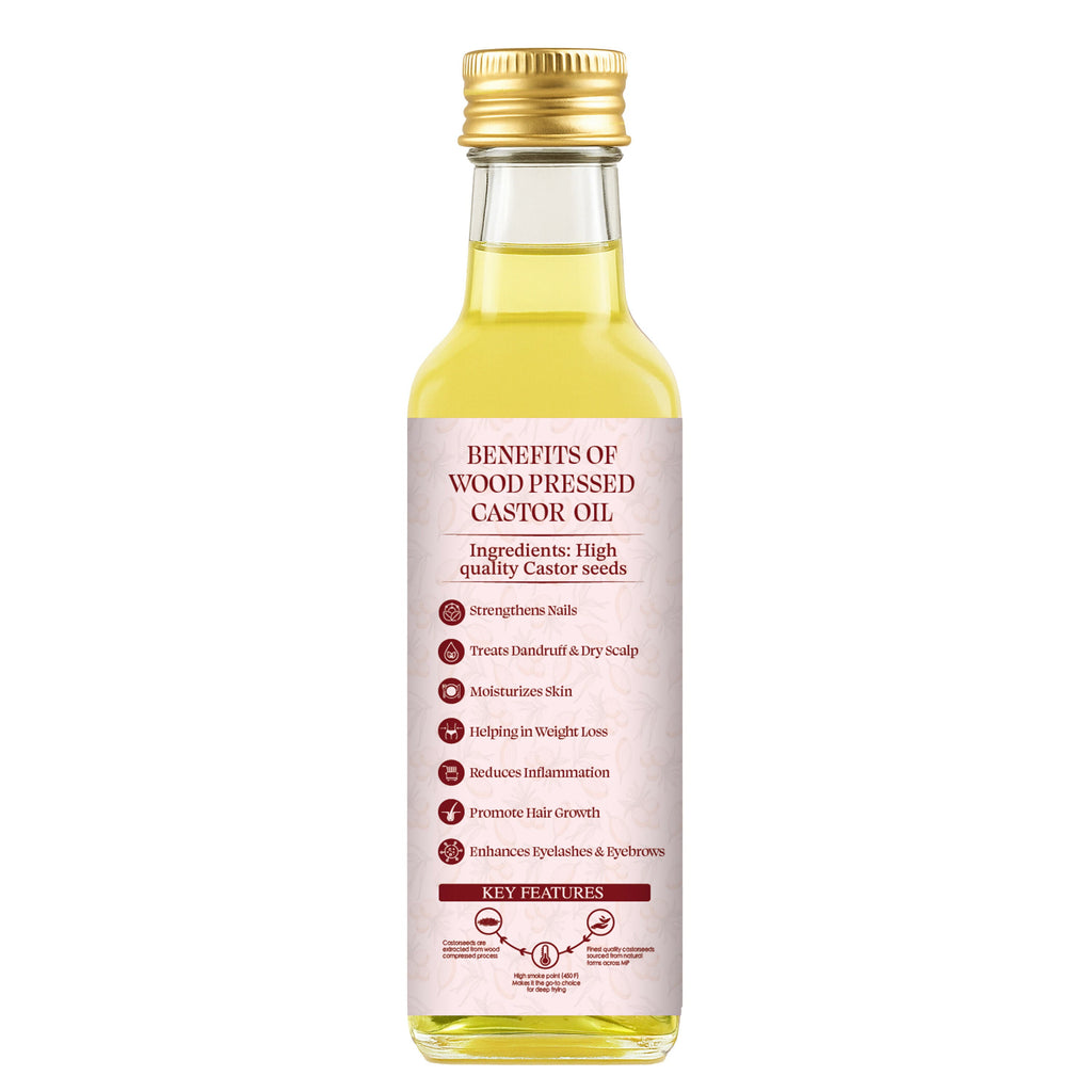 Dorjee Wellness Wood Pressed Castor Oil - Distacart