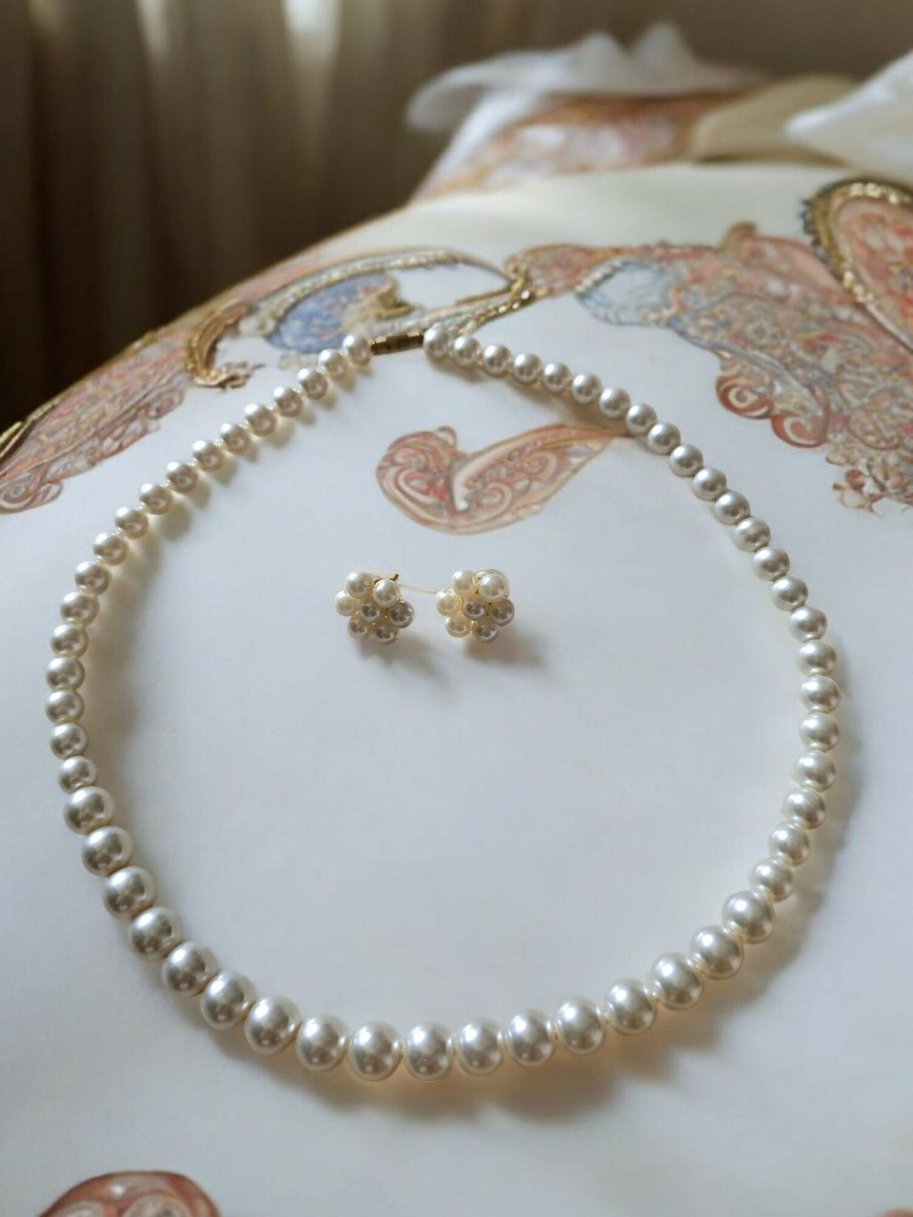 Inhanns Spectrum Everyday Pearl Sets - Single Strand - White