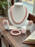 Inhanns Rangshine 4-In-1 Crystal Glam Set - Handmade - Baby Pink