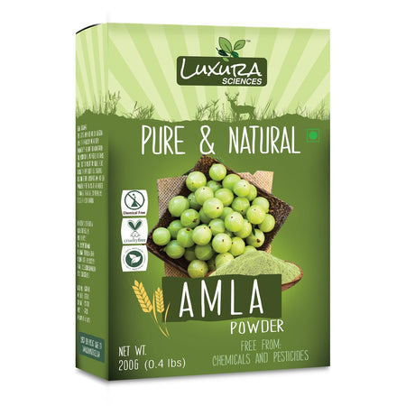 Luxura Sciences Pure Amla Powder For Hair Growth
