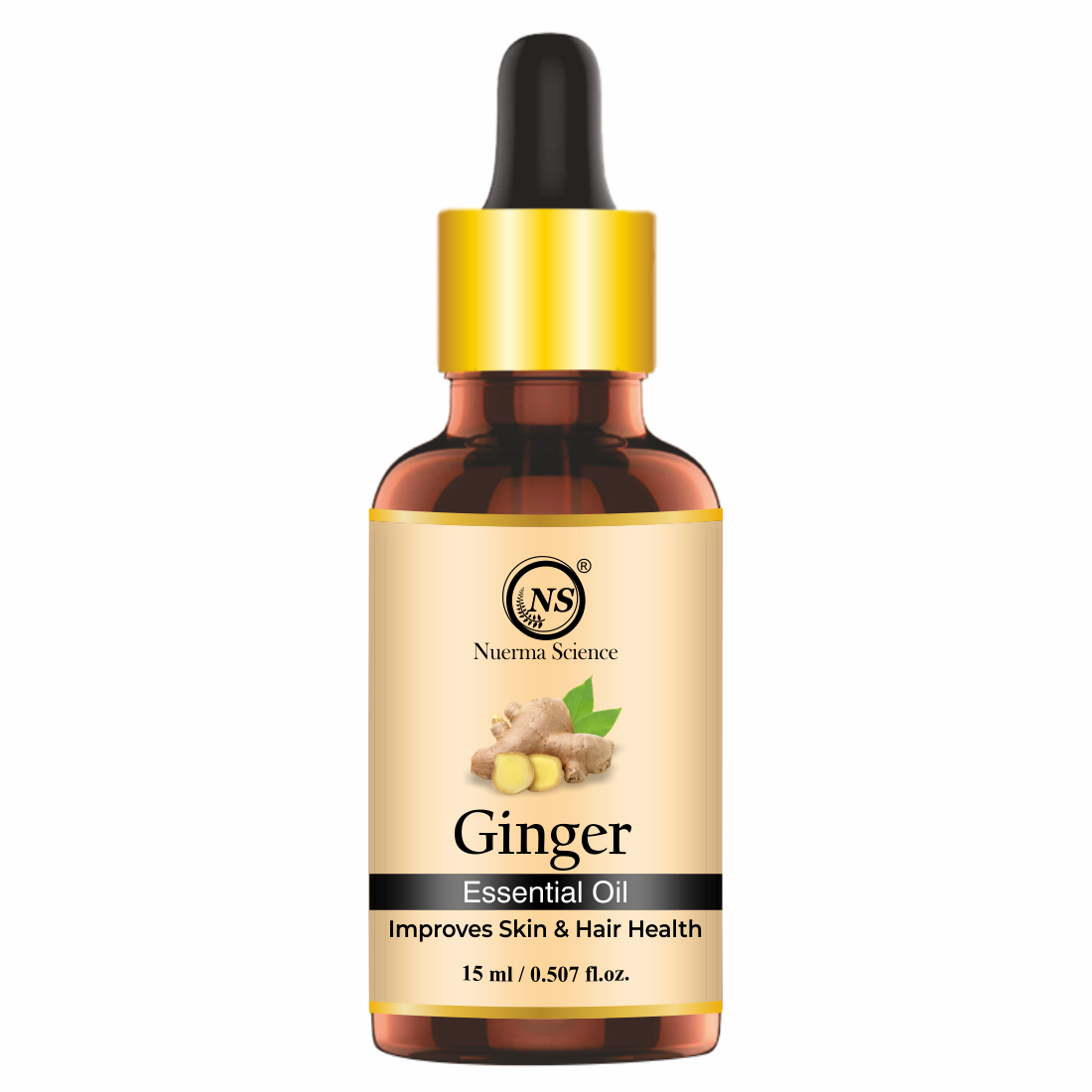 Nuerma Science Pure Ginger Oil For Skin, Body & Hair Care