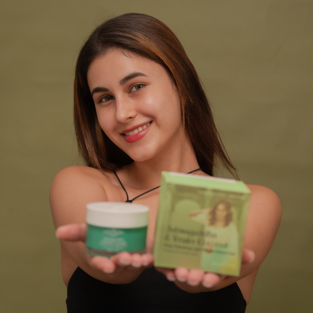 Haappyherbs Ashwagandha & Tender Coconut Deep Hydrating Light Weight Moisturizer - Distacart