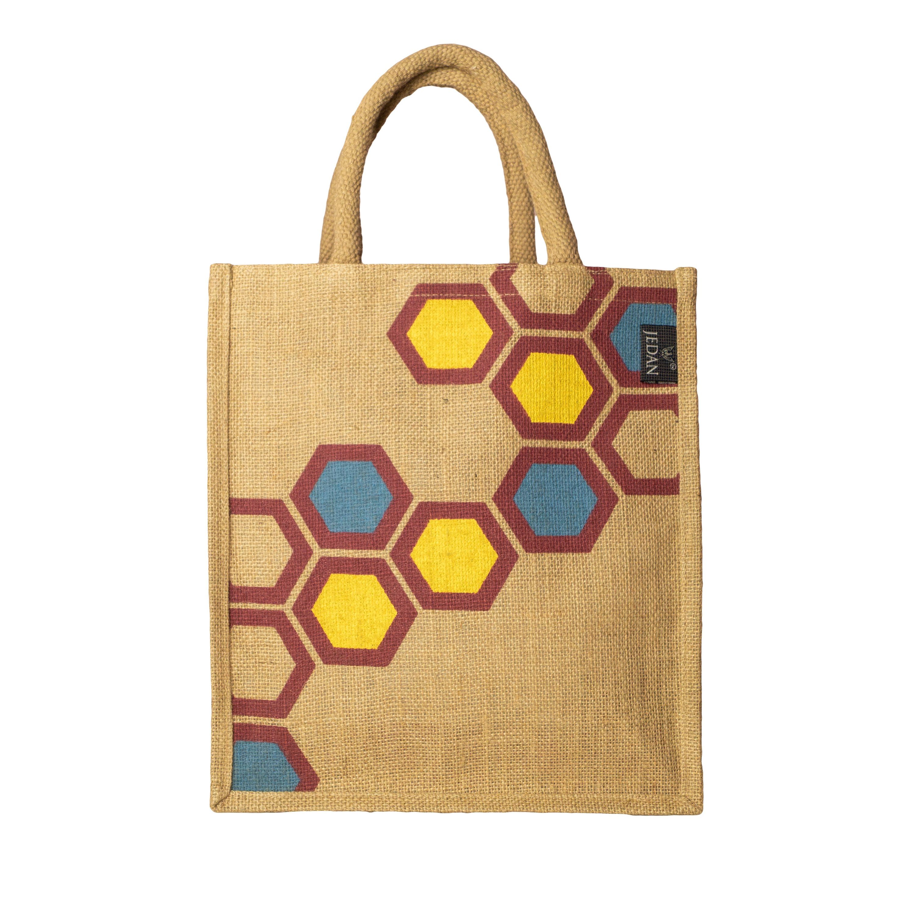MiDazzle Shopping Bag (Honey Comb Multicolour) JdJSB1102