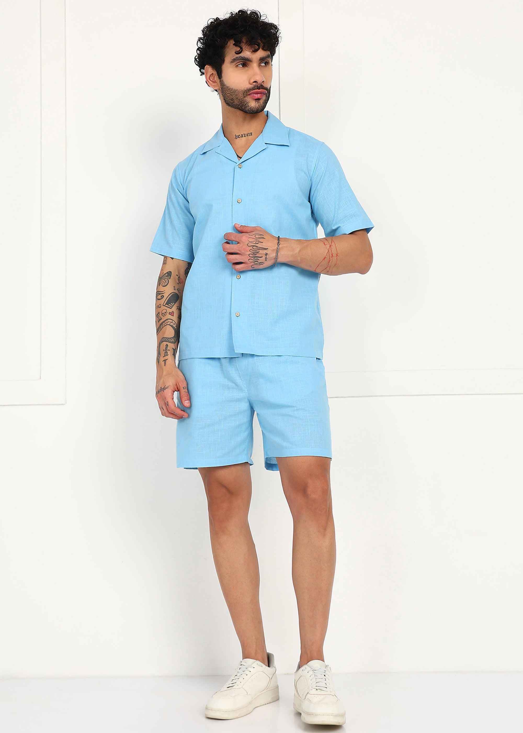 Fabmade Skyline Linen Co-Ord Set