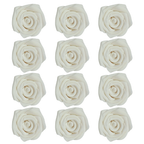 confect edible rose topper edible rose for cake decorations venison white princess roses pack of 12