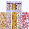 confect girls baby shower sprinkles edible sprinkles mix silver gold blush pink sprinkles pack of 5 baby shower 21