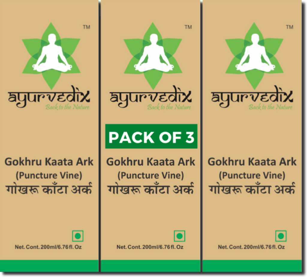 Ayurvedix Gokhru Kaata Ark - Distacart
