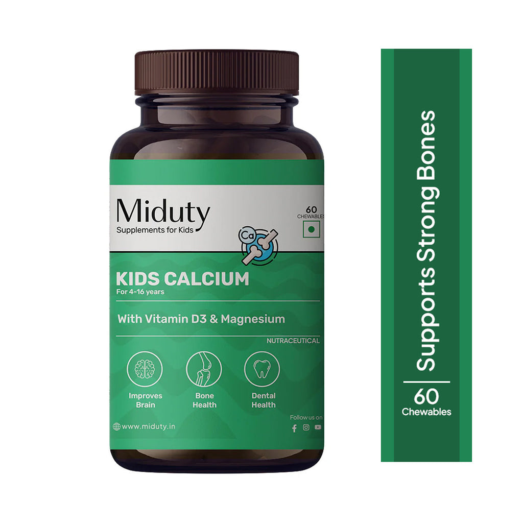 Miduty by Palak Notes Kids Calcium Chewables
