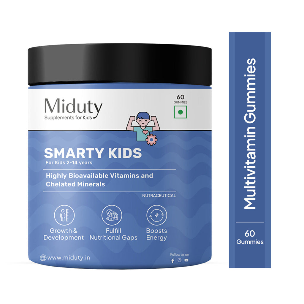 Miduty by Palak Notes Smarty Kids Multivitamin Gummies