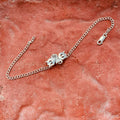 trueBrowns 925 Sterling Silver Lord Shiva Trishul Silver Chain Rakhi - Distacart