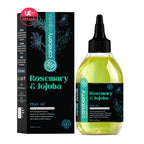 Careberry 100% Organic Rosemary & Jojoba Anti Dandruff Hair Oil