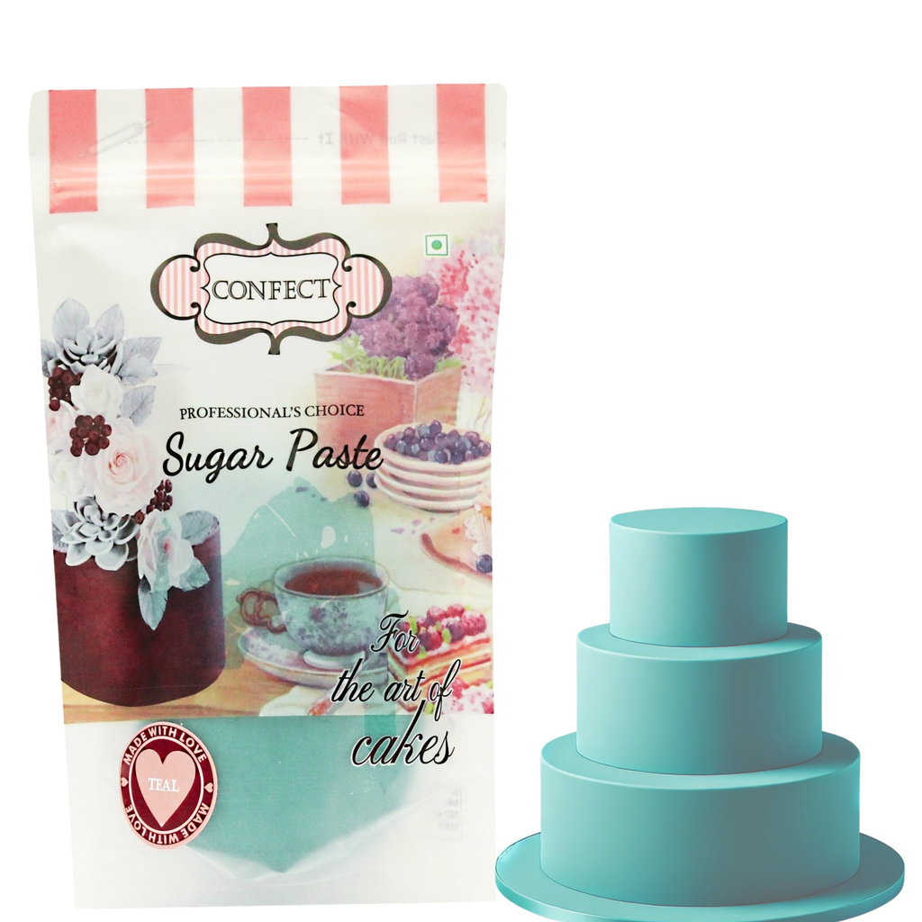 electric blue fondant edible sugarpaste 1kg