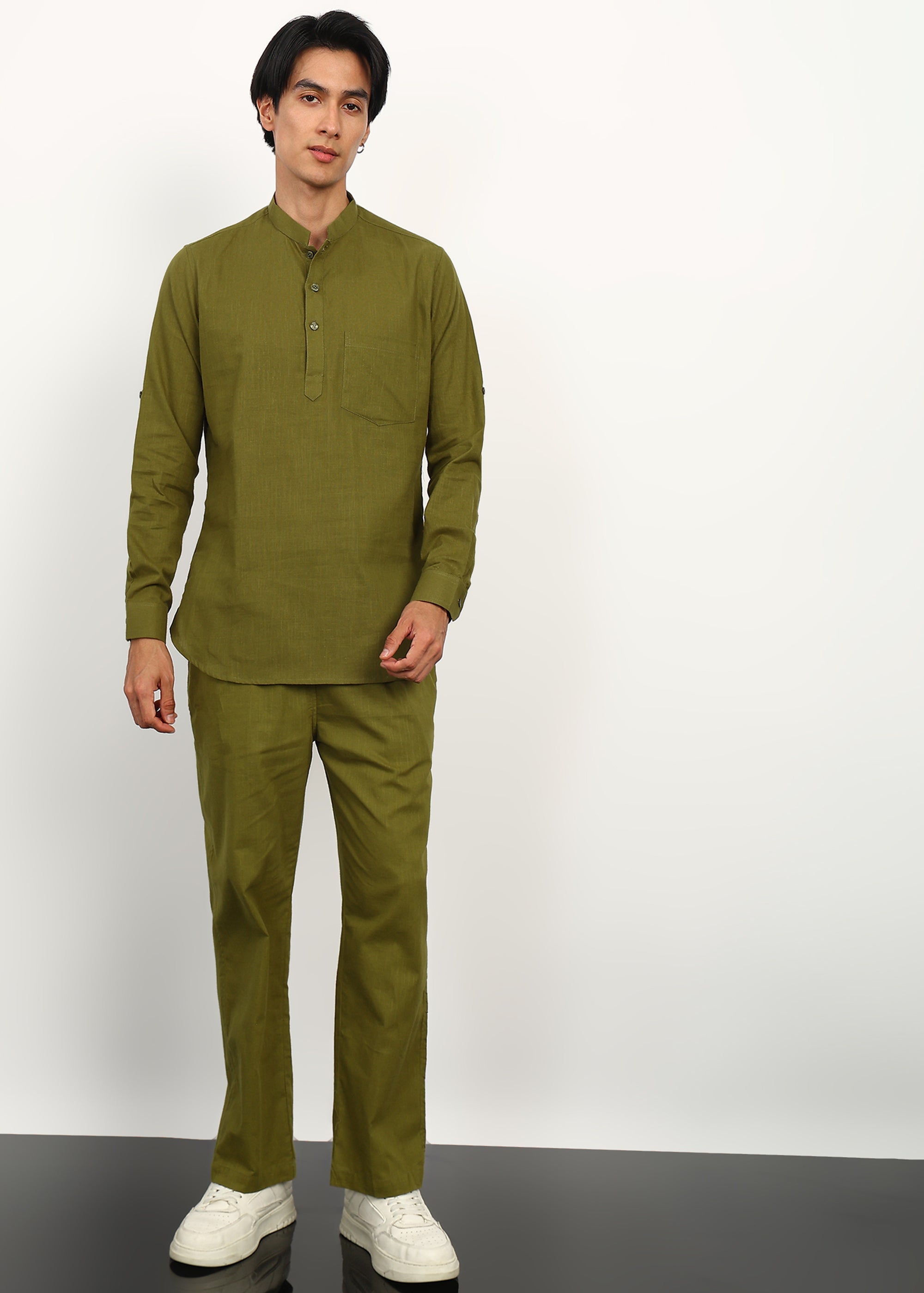 Fabmade Olive Grove Linen Set