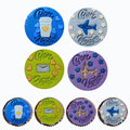 confect bon voyage toppers edible cupcake topper cake decorations supplies 100gms ct 11